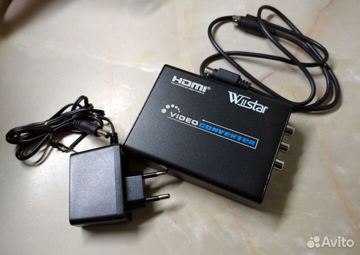 Конвертер - адаптер hdmi на RCA (AV) либо S-video