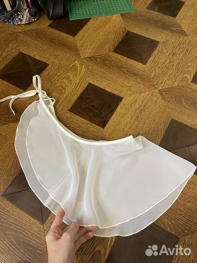 Детская балетная юбка с запахом