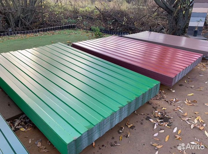 Профлист (профнастил) для забора в наличии