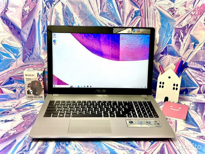 Ноутбук для работы Asus на Intel Core / SSD