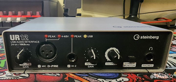 Аудиокарта Steinberg UR12