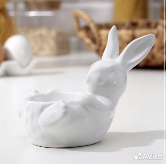 Подставка для яиц зайка