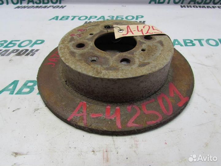 Диск тормозной задний для Honda Jazz 1 2001-2008г