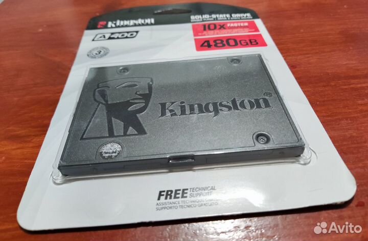 SSD kingston 480 gb новый