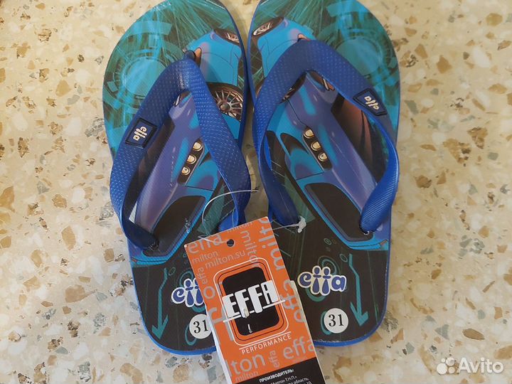 Сланцы детские новые