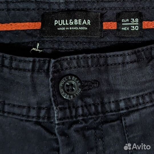 Штаны с карманами, 38 (XS/S), Pull and Bear