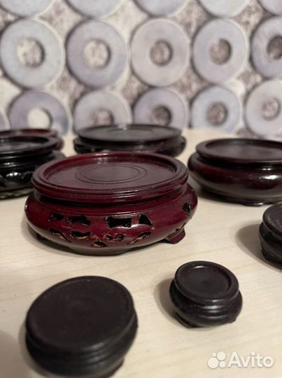 Деревянные подставки под клуазоне