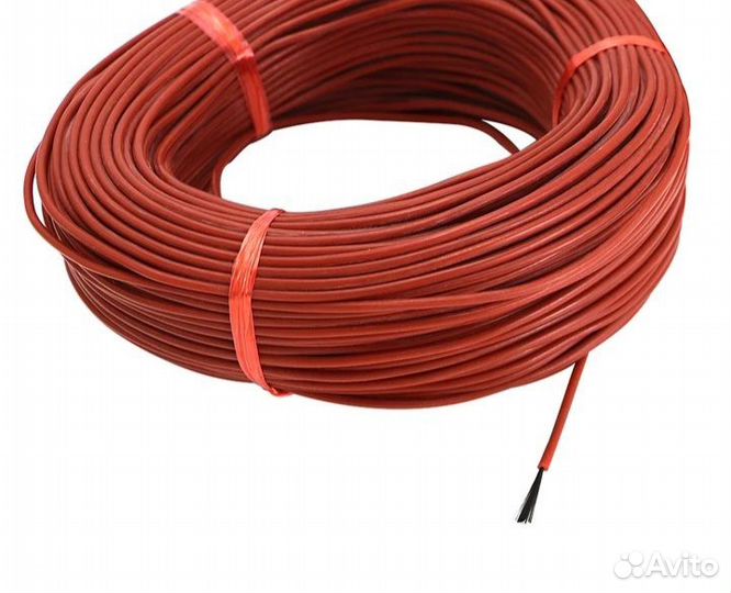 100м нагревательный кабель из углеродного волокна