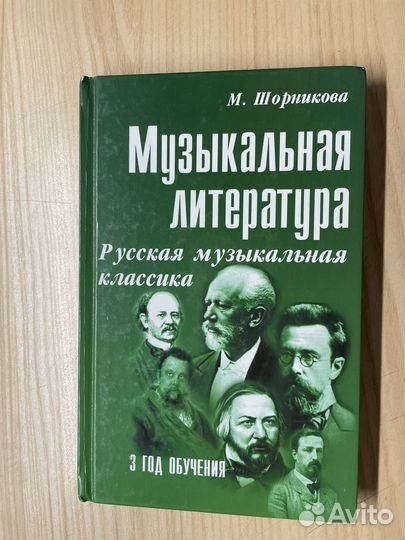 Музыкальная литература М. Шорникова