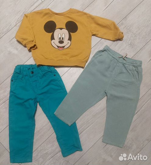 Детские вещи пакетом на мальчика 92