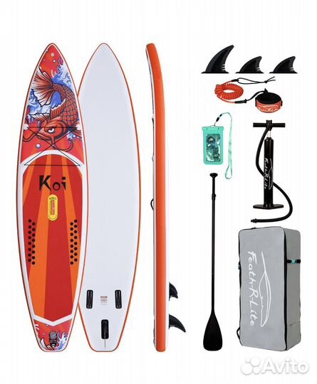Сапборд Кой оригинал / Sup koi / Сап доска рыба