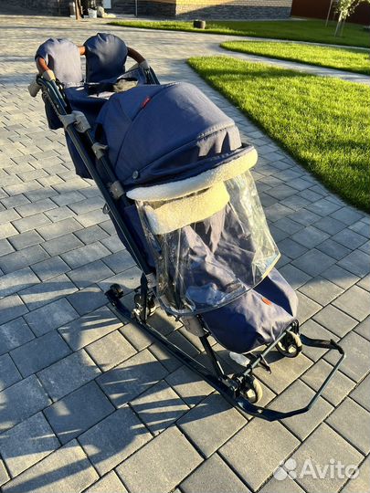 Санки коляска Ника 7 8