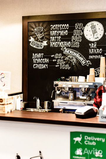 Продается прибыльная кофейня в бц