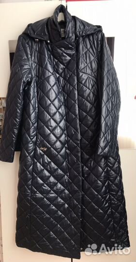 Пальто демисезонное стеганое 50-52