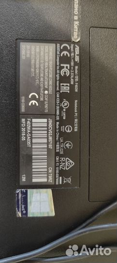 Нетбук Asus f402w