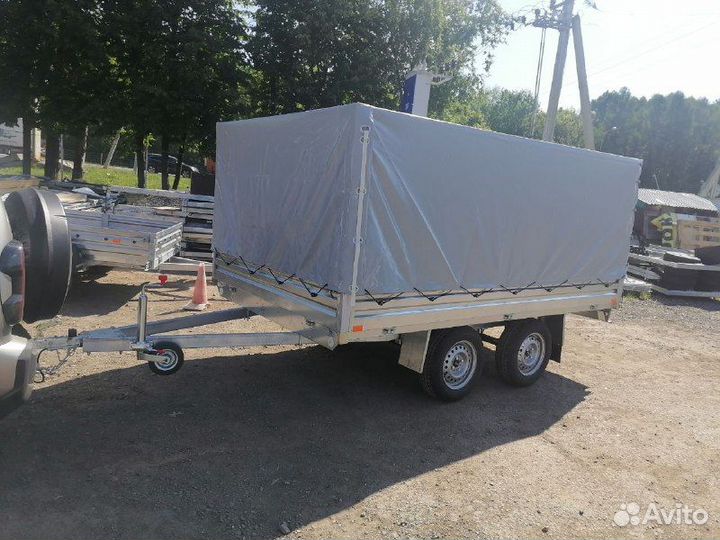 Прицеп мзса 817738.001.Открываются все борта.Арива