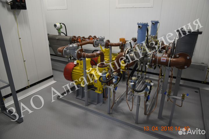 Блочная насосная станция