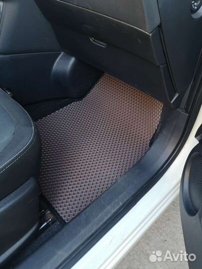 Коврики из эва EVA материала на Nissan Qashqai j10