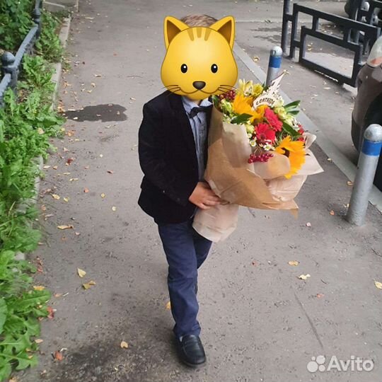 Пиджак Gulliver размер 98 и мокасины zara