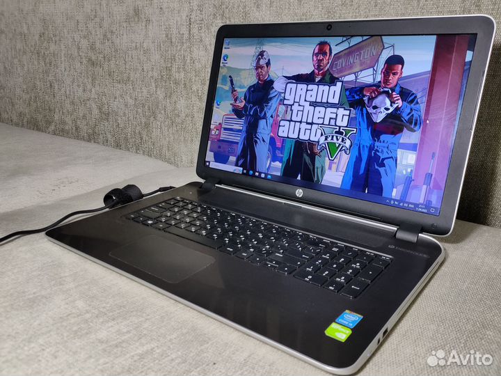 Игровой ноутбук HP i5-4200/8gb/840m