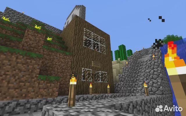 Minecraft Xbox 360 диск