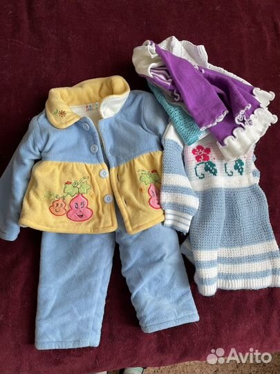 Детские вещи пакетом на девочку