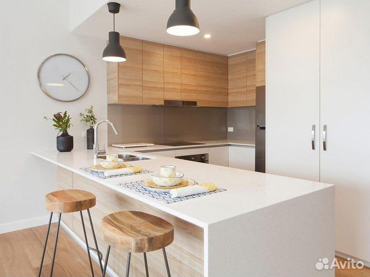 Кухня до потолка