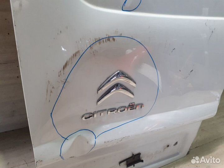 Дверь Citroen Jumpy 2 2007 По 2016