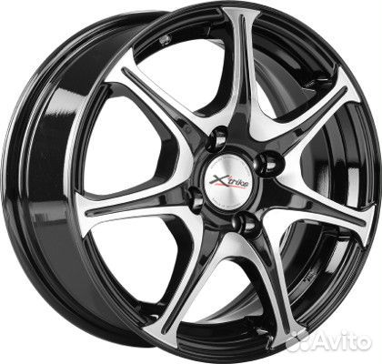 R14 4x98 6,0J ET35 58,5 X'trike X-110 BK/FP