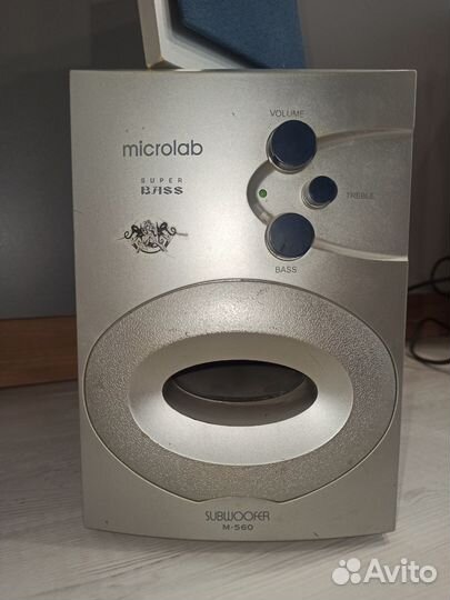 Компьютерные колонки microlab 2.1