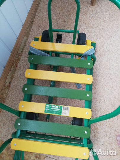 Детские санки на колесах