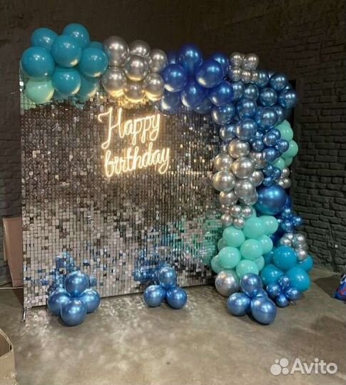 Фотозоны Пайетки,На Выпуск,Мероприятия