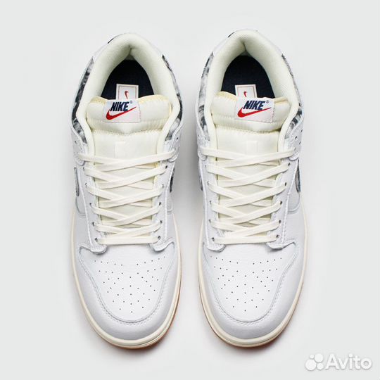 Кроссовки Nike SB Dunk Low White Gum Ftwr. virt