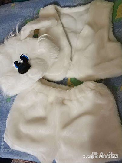 Новогодний костюм зайчика от 2-4 лет