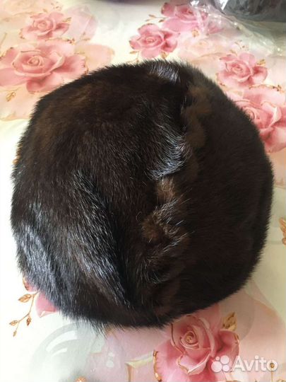 Берет женский норковый