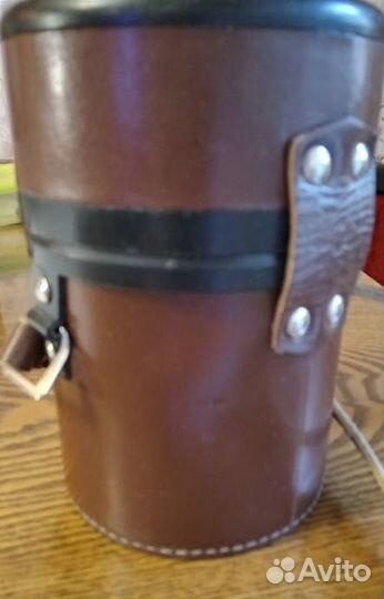 Кофры кожаные советские для объективов