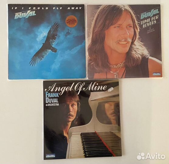 Frank Duval оригинальные виниловые пластинки