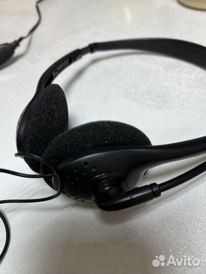 Наушники с микрофоном для компьютера