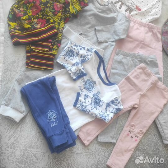 Детские вещи пакетом на девочку 86 92
