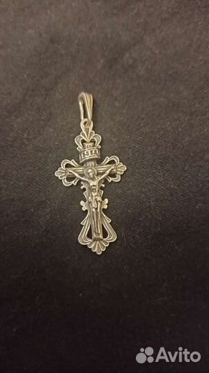 Серебряный крест,925 проба
