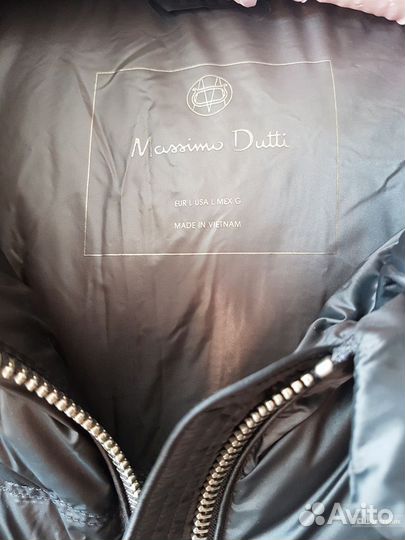 Пуховик massimo dutti L