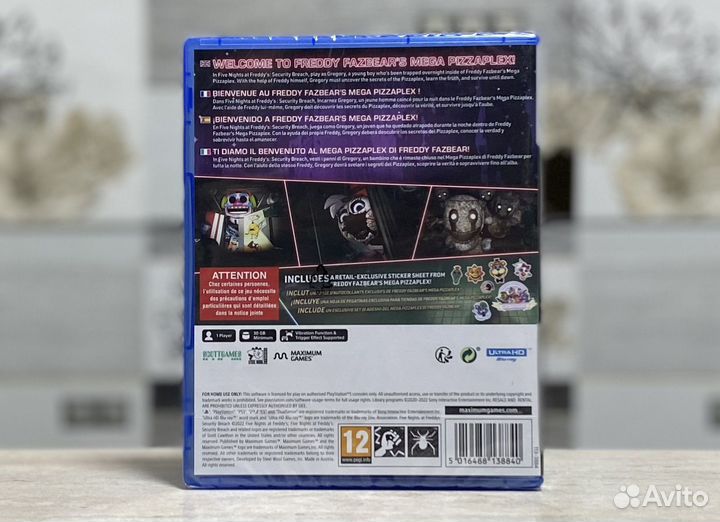 Five Nights AT Freddys Security Breach Sony PS5