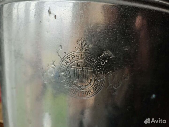 Самовар на дровах старинный