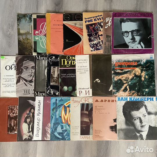 Виниловые пластинки одним лотом
