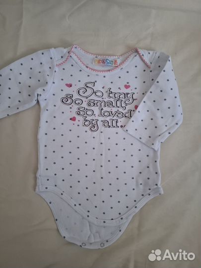 Боди для девочки 80