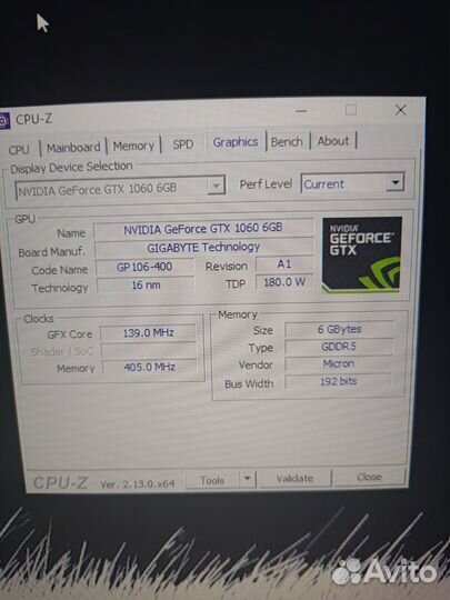 Видеокарта gtx 1060 6gb