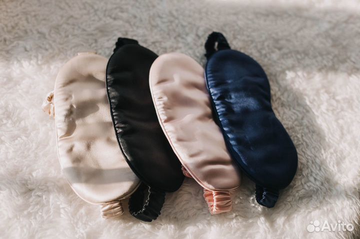 Маска для сна из натурального шёлка