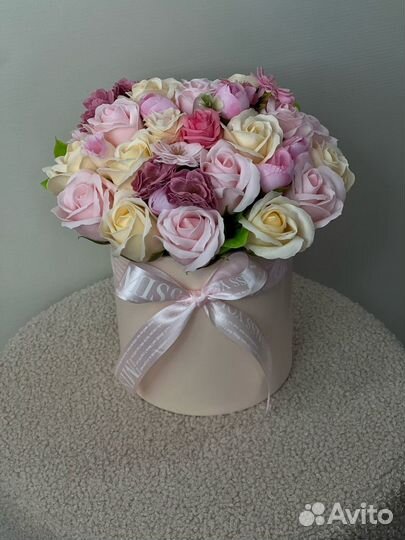 Букет из мыла на 8 марта