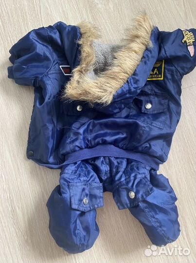 Зимний костюм для собаки
