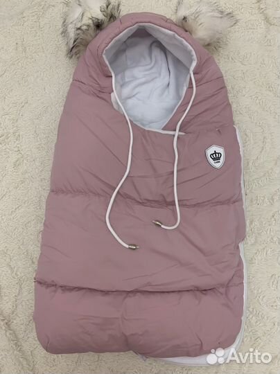 Конверт на выписку зимний для девочки